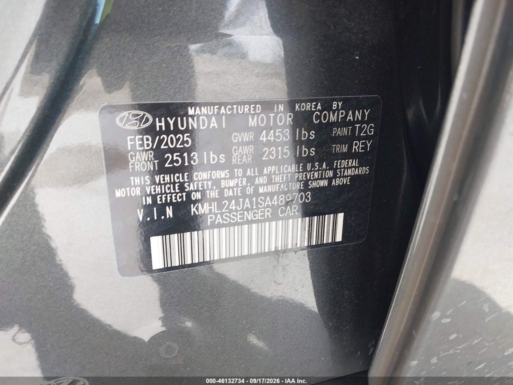 2025 Hyundai Sonata SE photo 9
