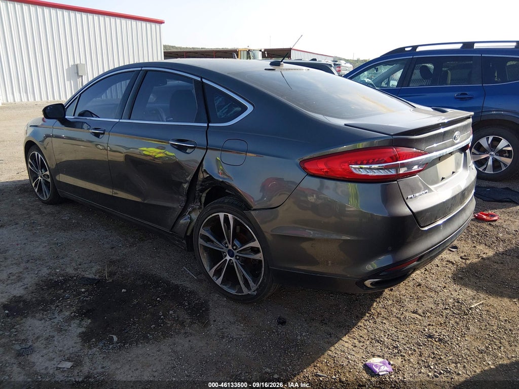 2017 Ford Fusion Titanium photo 3
