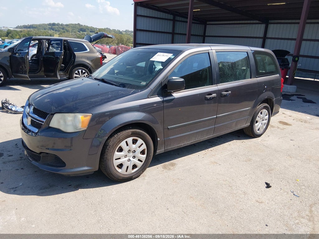 2016 Dodge Grand Caravan American Value PKG photo 2
