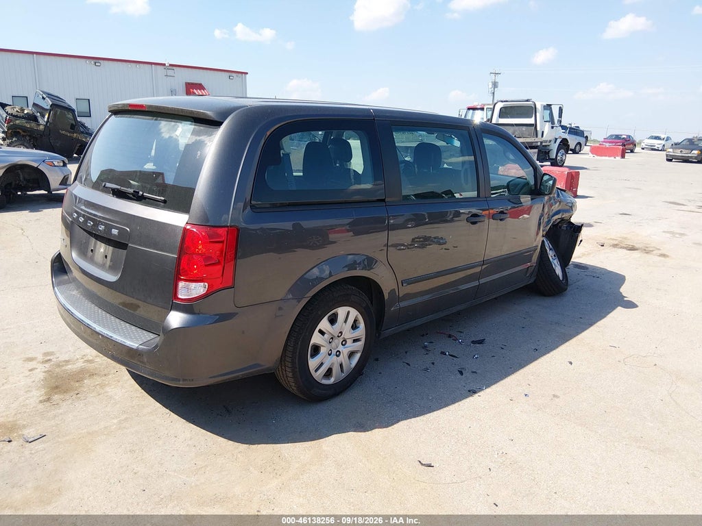 2016 Dodge Grand Caravan American Value PKG photo 4
