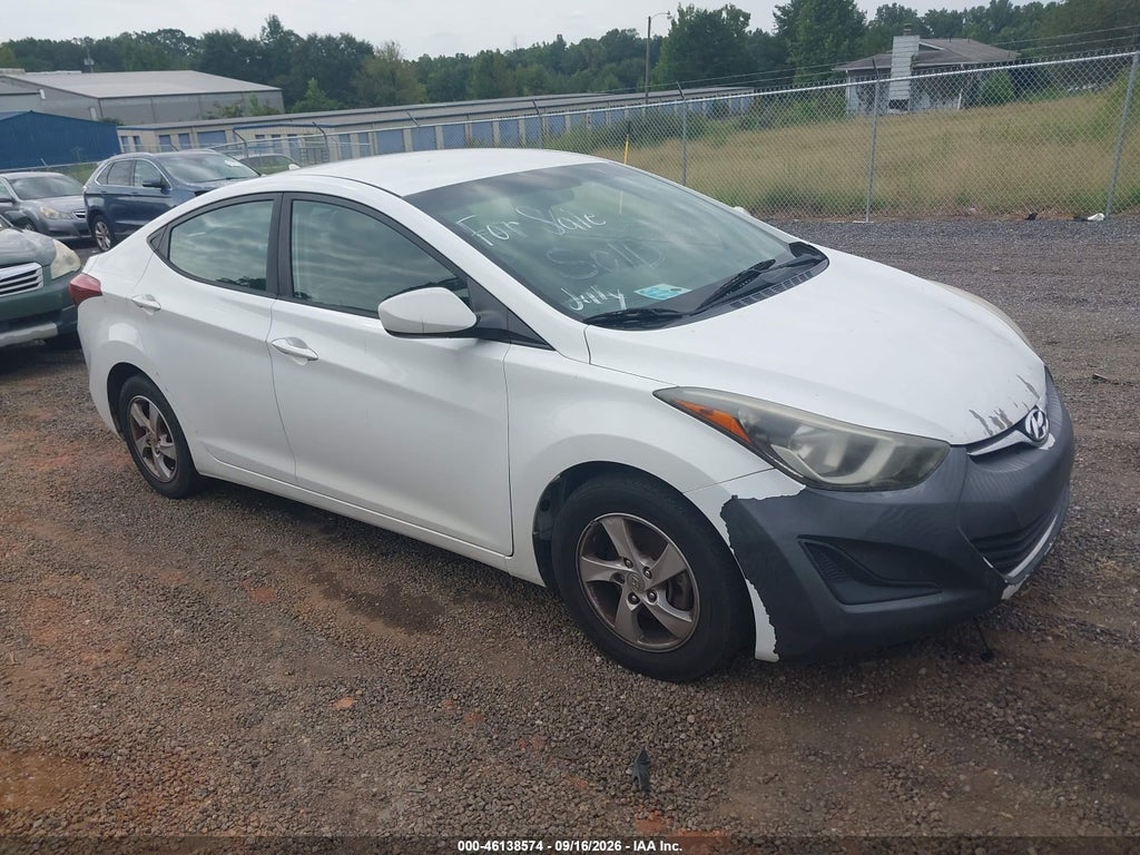 2014 Hyundai Elantra SE photo 1
