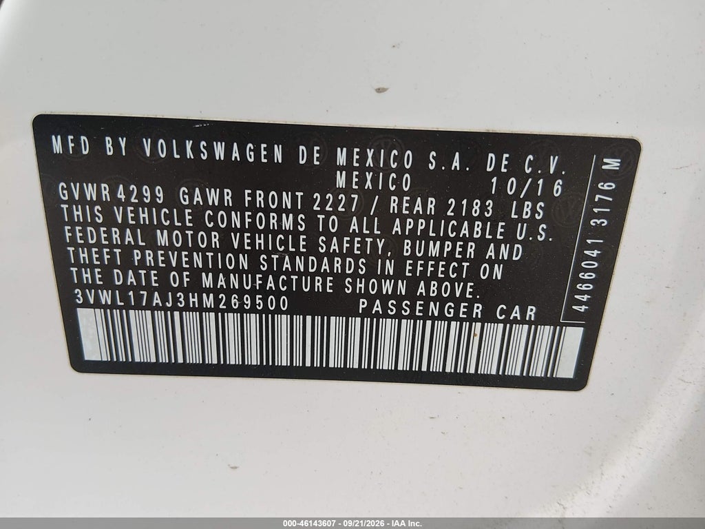 2017 Volkswagen Jetta 1.8T SEL/1.8T SEL Premium photo 9