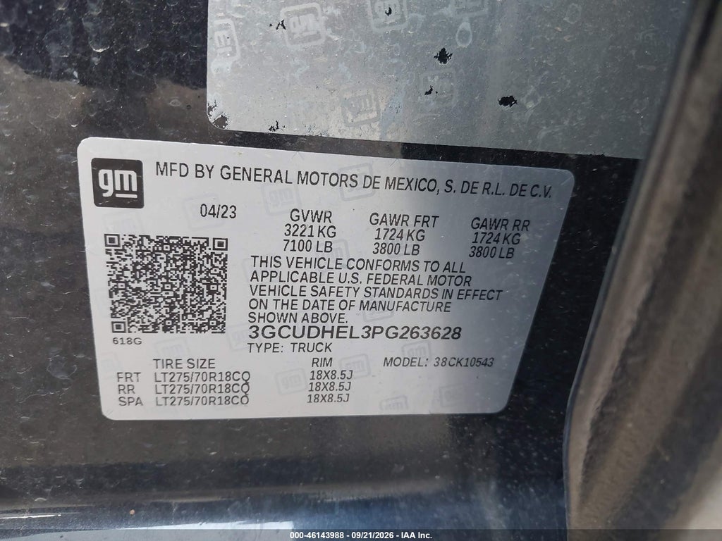 2023 Chevrolet Silverado 1500 4WD Short BED ZR2 photo 9