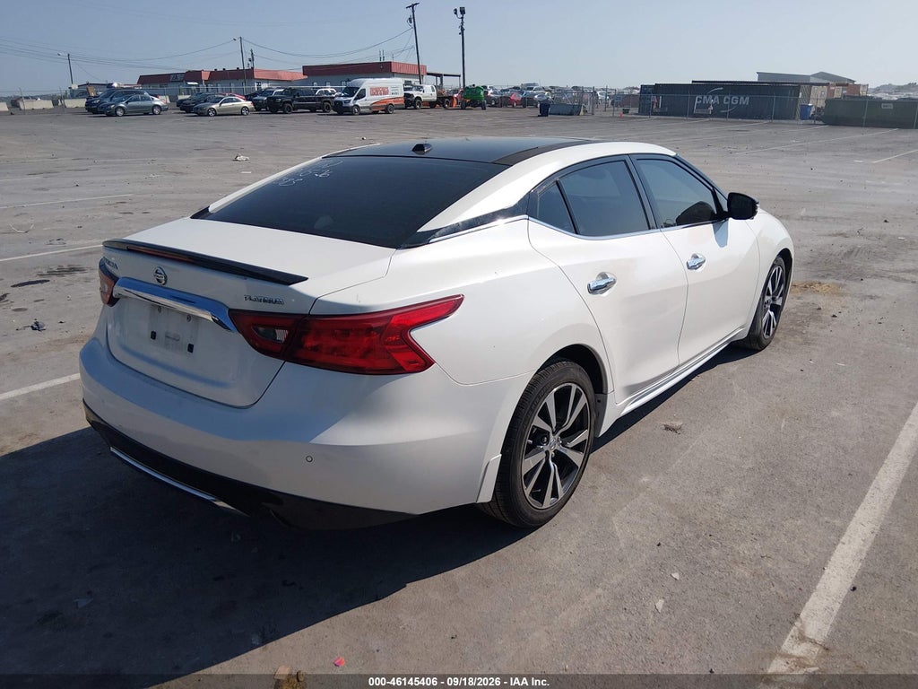 2016 Nissan Maxima 3.5 Platinum photo 4