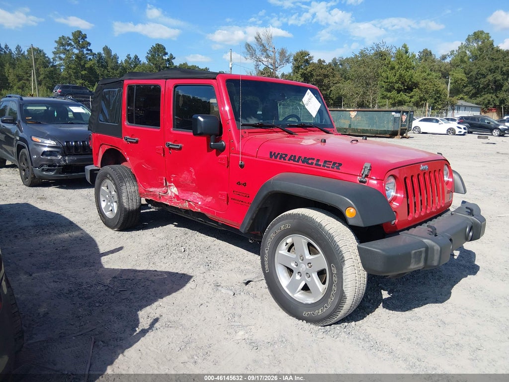 2014 Jeep Wrangler Unlimited Sport photo 1