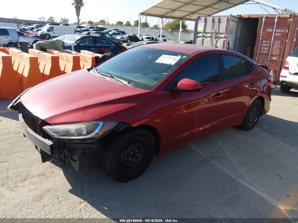 2017 Hyundai Elantra SE photo 2