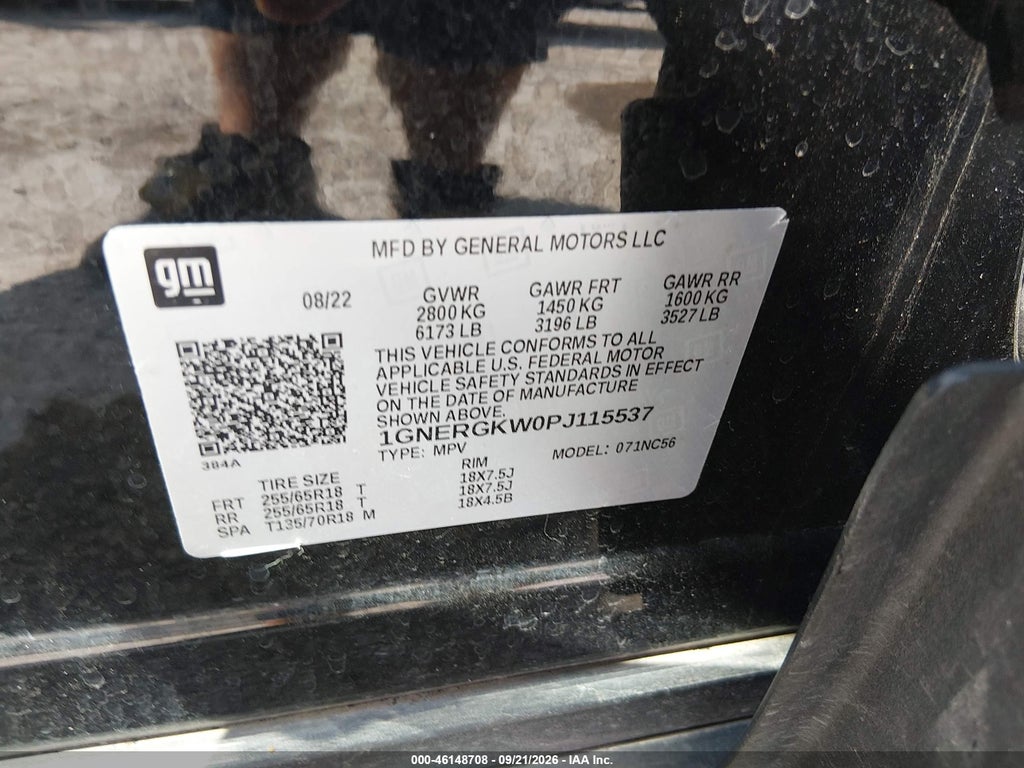 2023 Chevrolet Traverse FWD LT Cloth photo 9