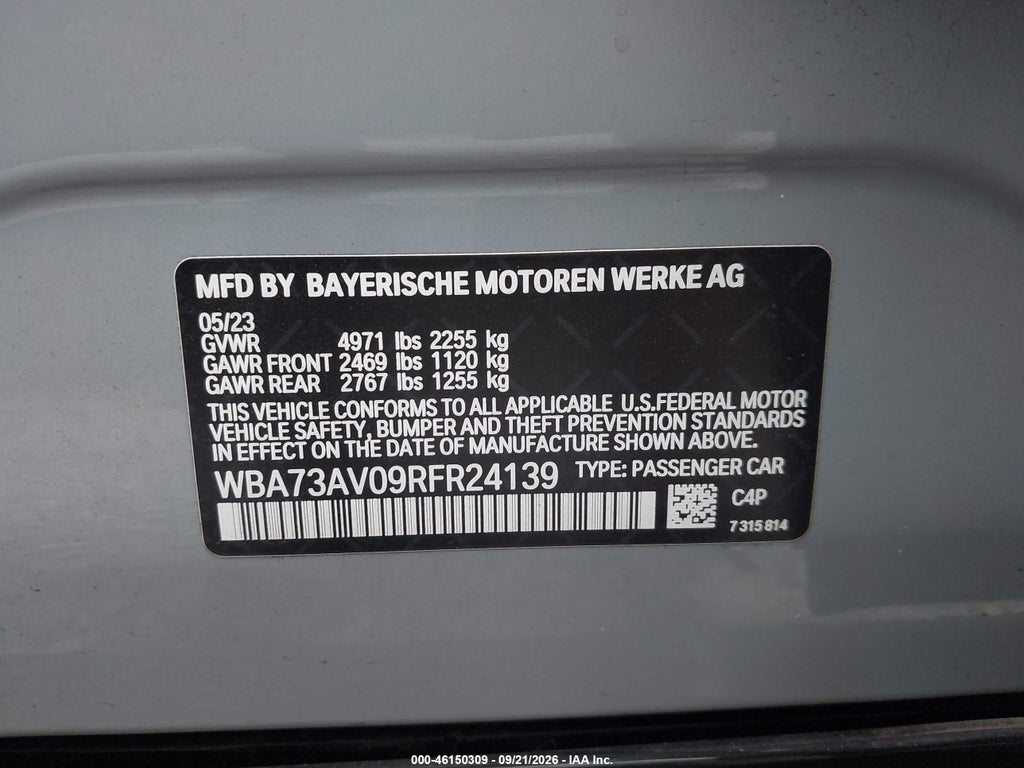 2024 BMW 430I Gran Coupe Xdrive photo 9