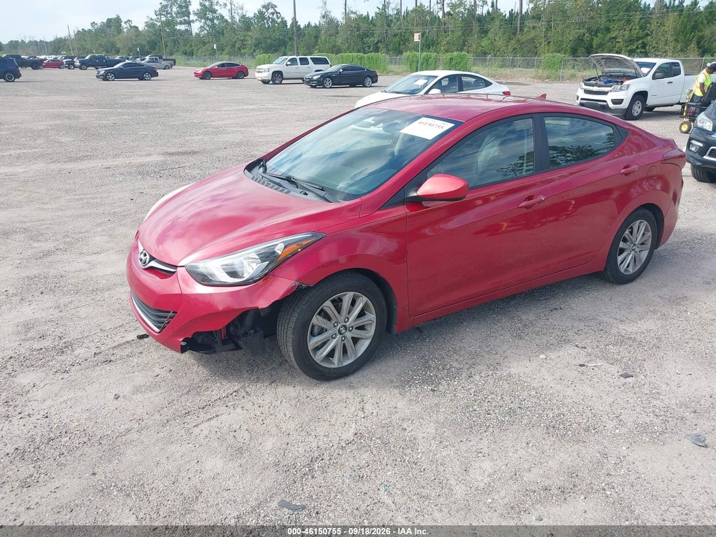 2014 Hyundai Elantra SE photo 2