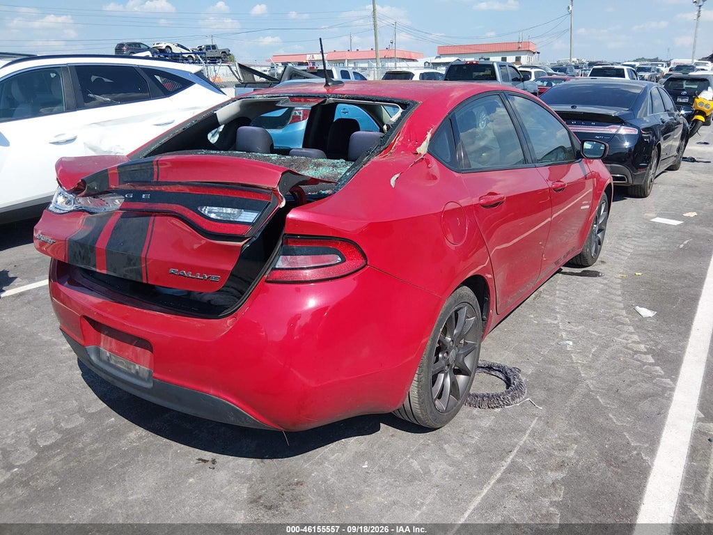 2016 Dodge Dart SXT Sport Rallye photo 4