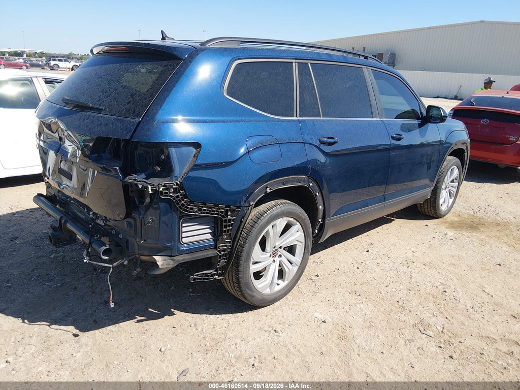 2022 Volkswagen Atlas 3.6L V6 SE W/Technology photo 4