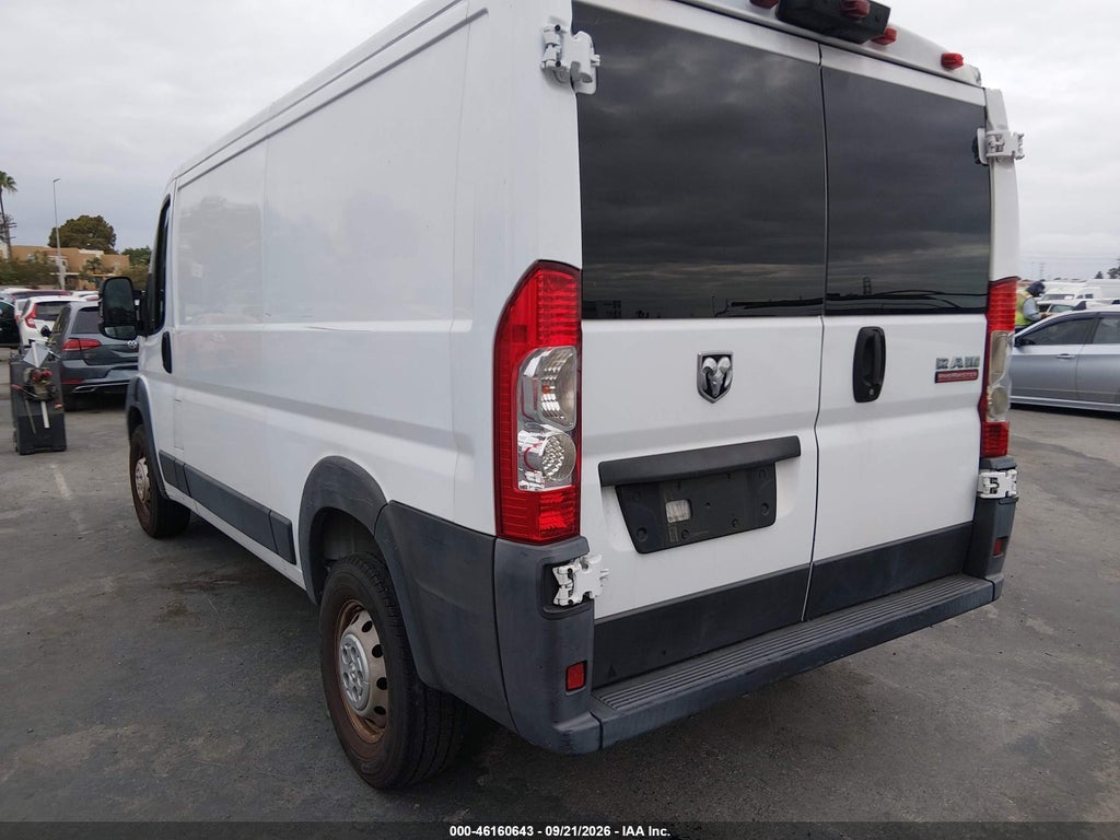 2019 Ram Promaster 1500 LOW Roof 136 WB photo 3