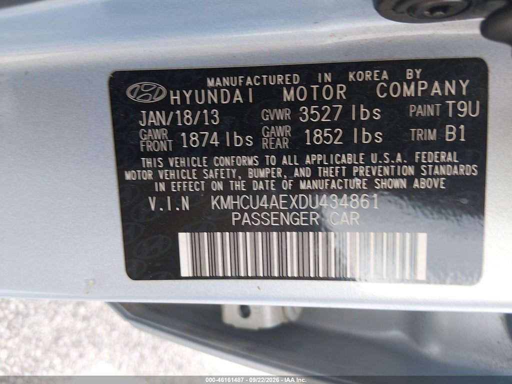 2013 Hyundai Accent GLS photo 9