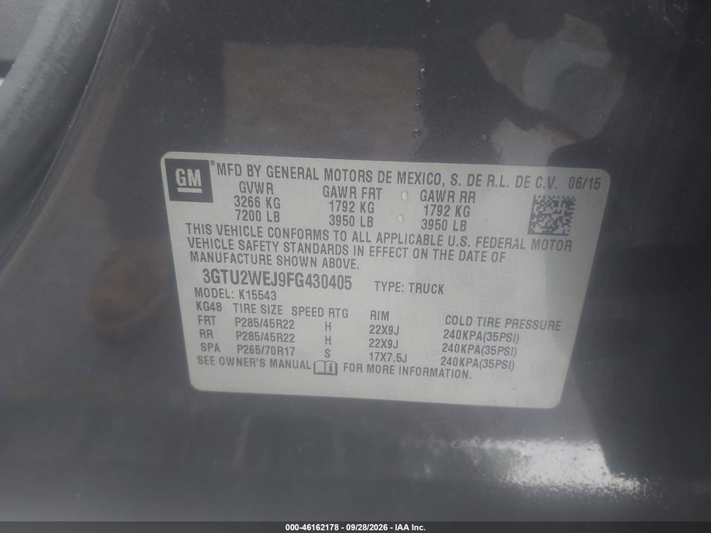 2015 GMC Sierra 1500 Denali photo 9