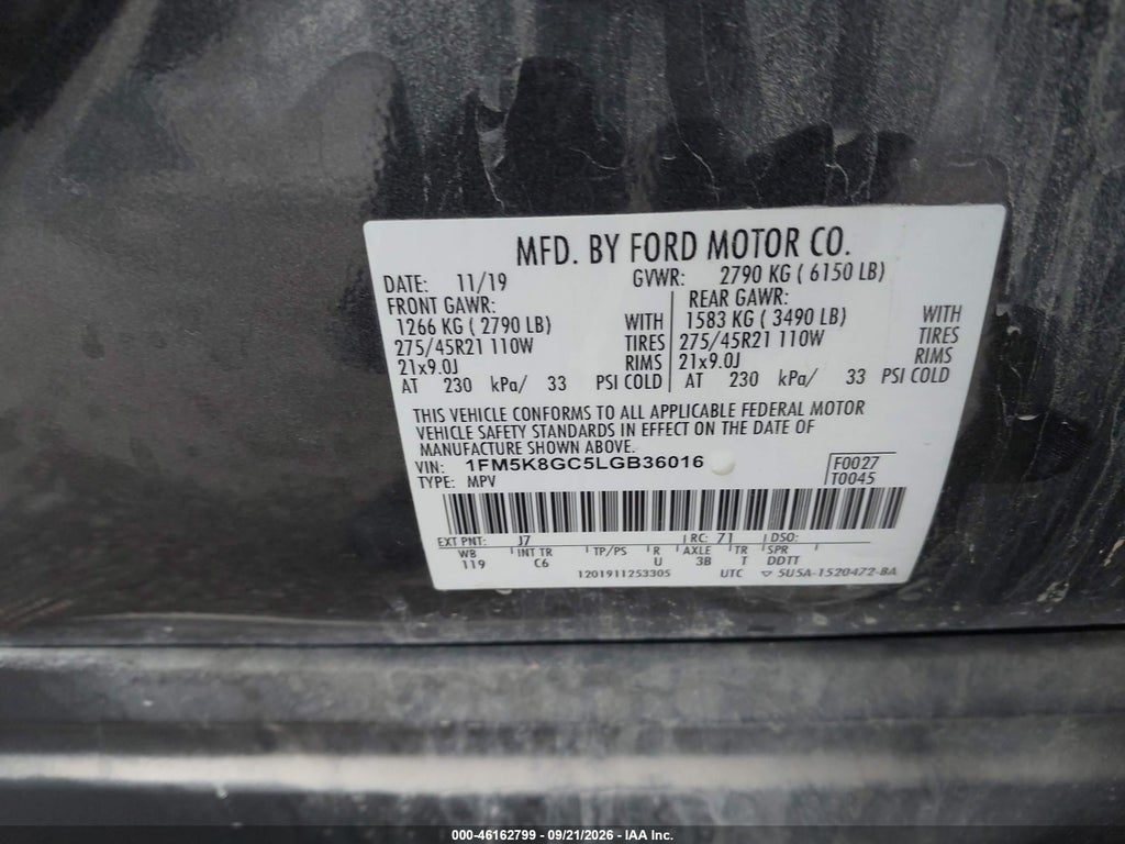 2020 Ford Explorer ST photo 9