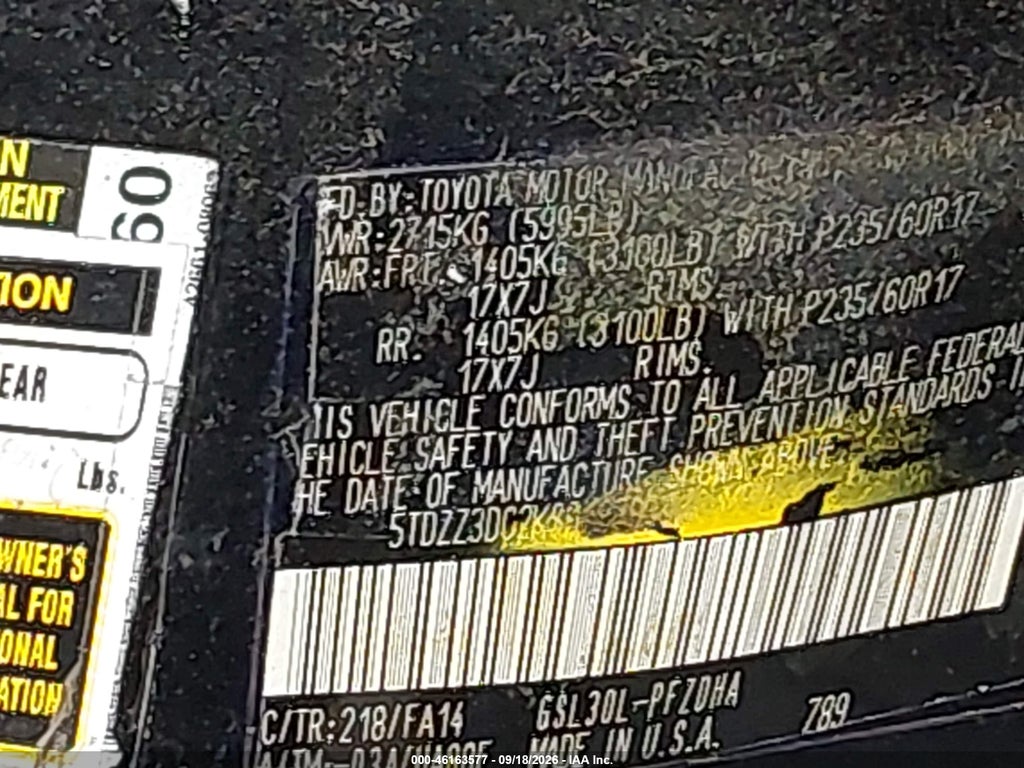 2019 Toyota Sienna L 7 Passenger photo 9