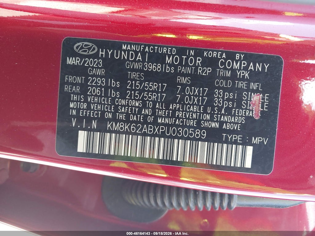 2023 Hyundai Kona SEL photo 9