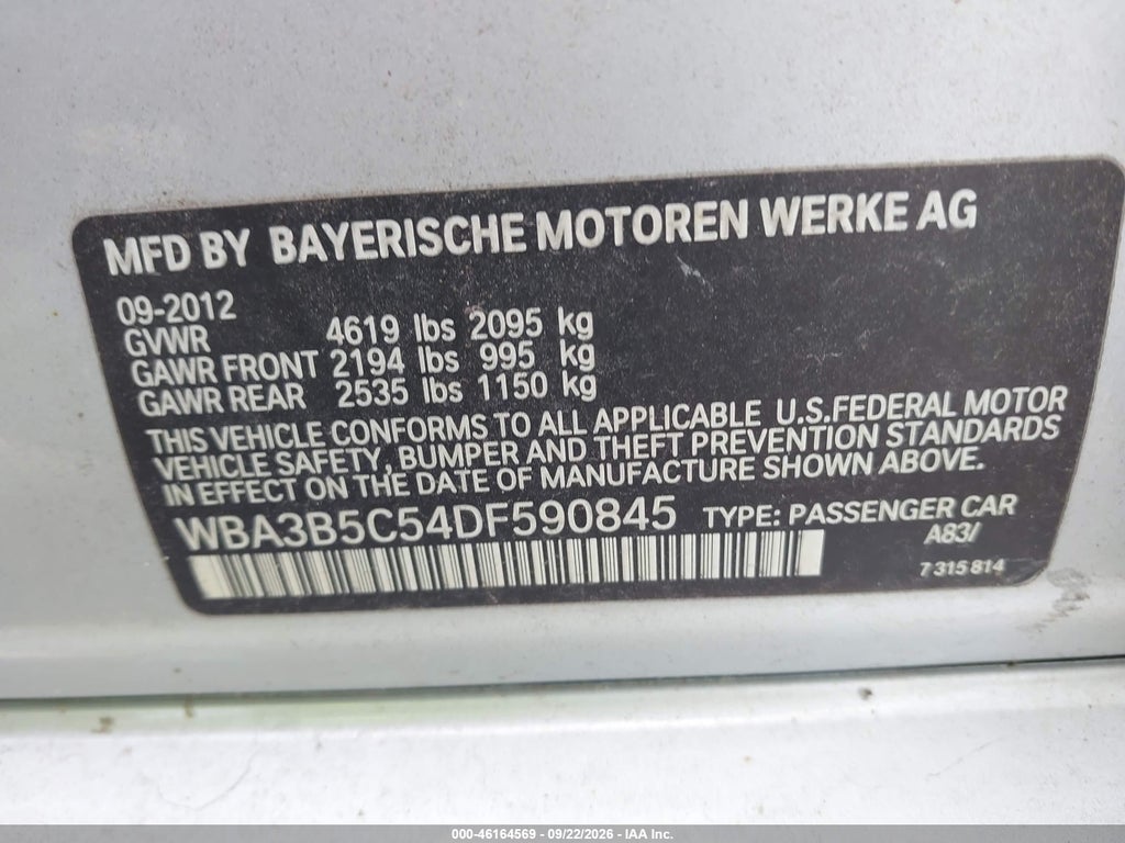 2013 BMW 328I Xdrive photo 9