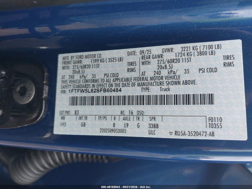 2025 Ford F-150 Lariat photo 9