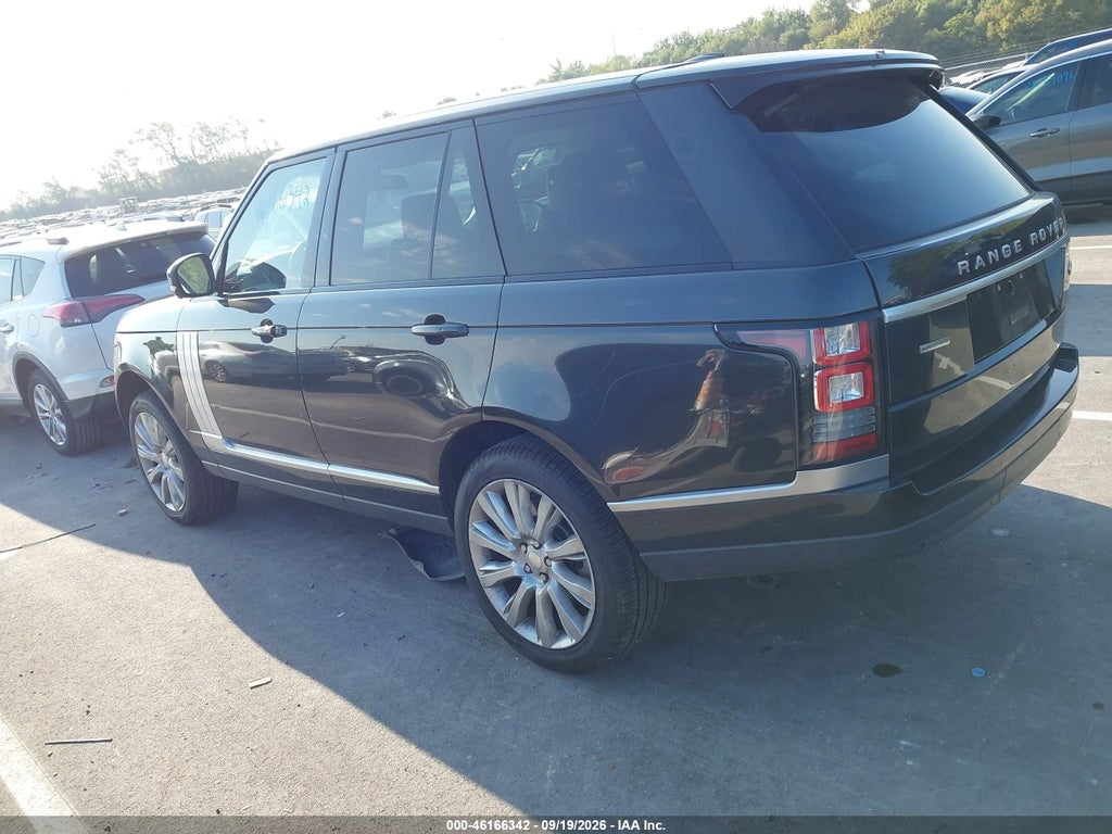 2015 Land Rover Range Rover 5.0L V8 Supercharged photo 3