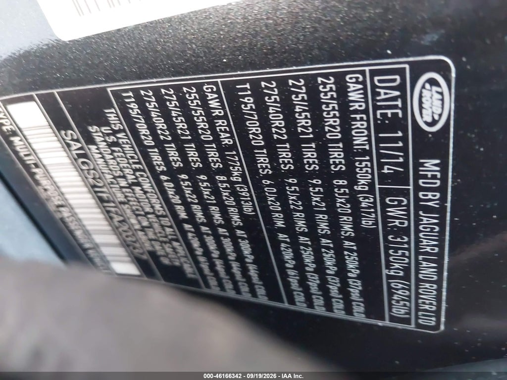 2015 Land Rover Range Rover 5.0L V8 Supercharged photo 9