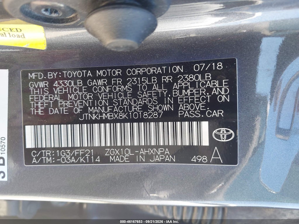 2019 Toyota C-HR XLE photo 9
