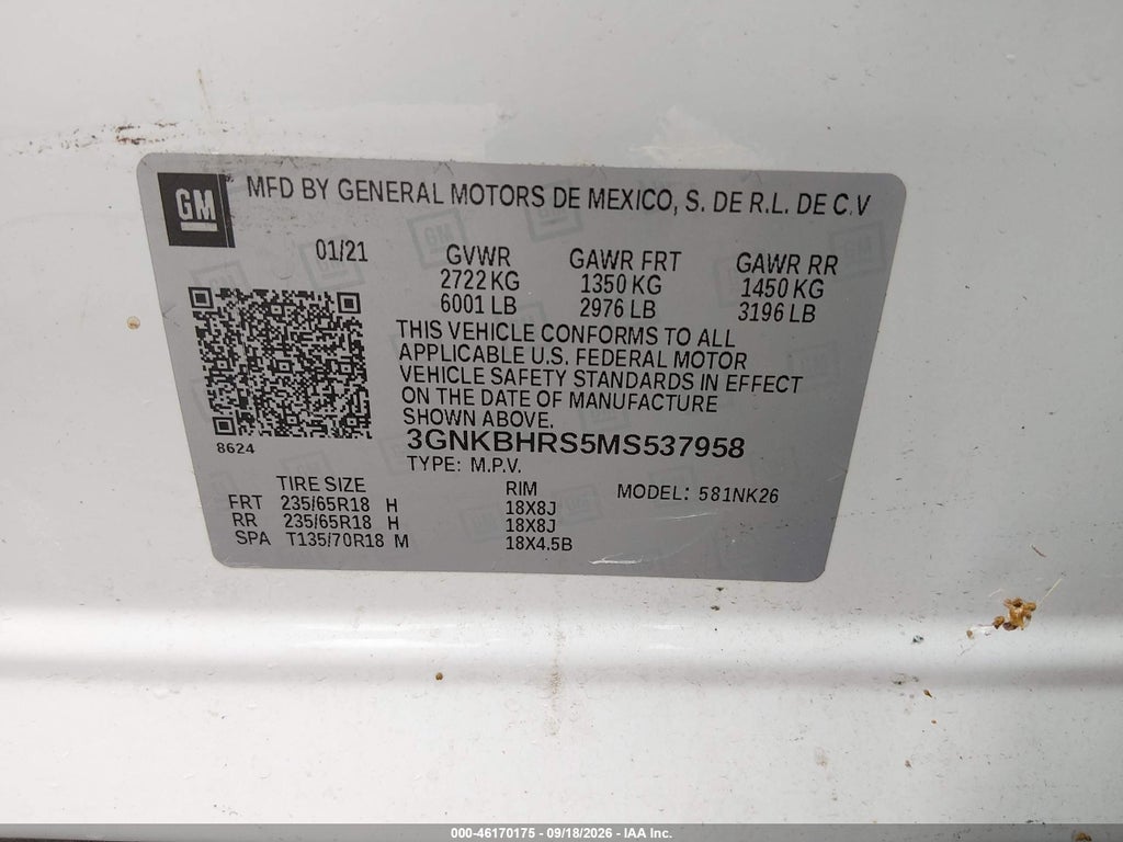 2021 Chevrolet Blazer AWD 2LT photo 9