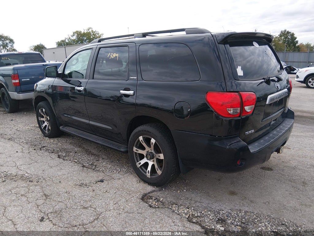 2008 Toyota Sequoia Limited 5.7L V8 photo 3