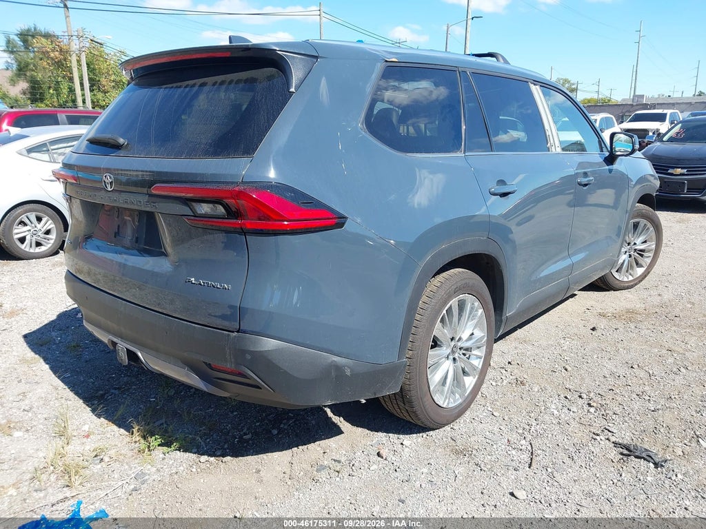 2024 Toyota Grand Highlander Platinum photo 4