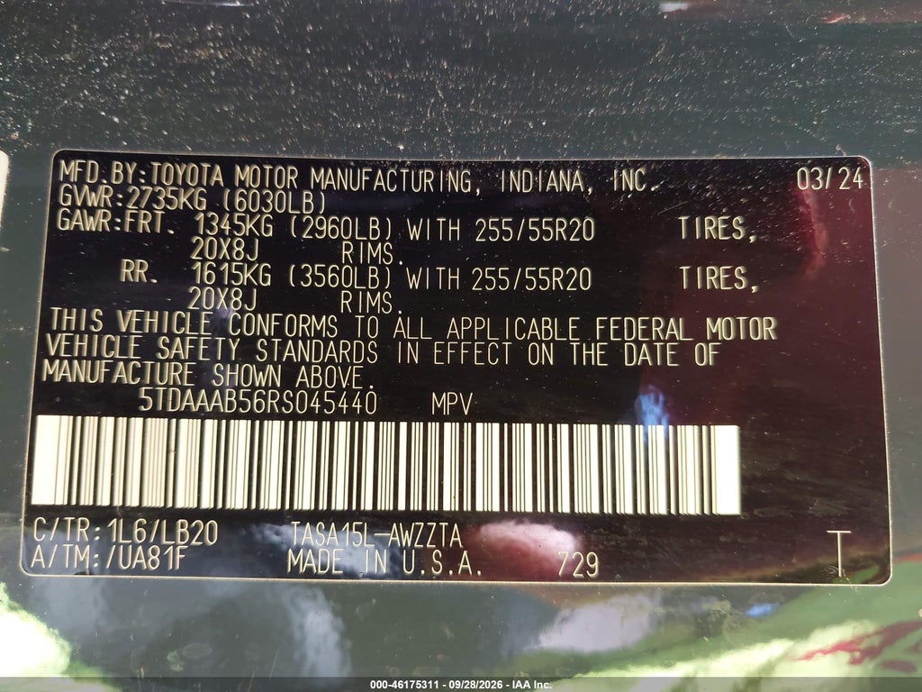 2024 Toyota Grand Highlander Platinum photo 9