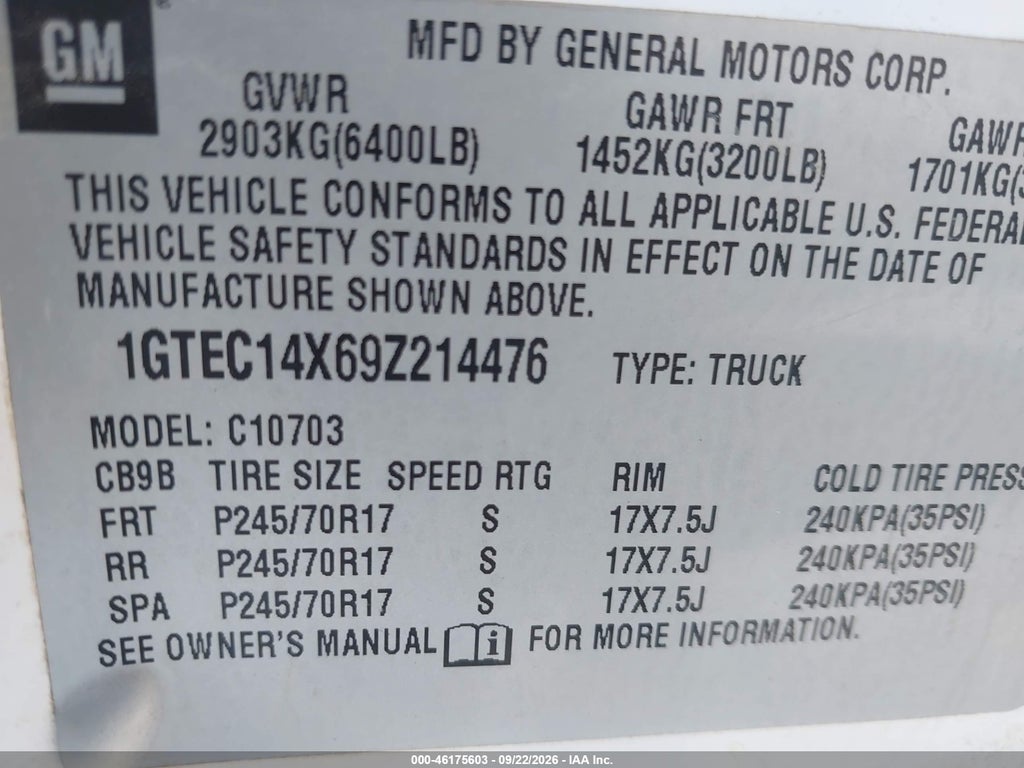 2009 GMC Sierra 1500 Work Truck photo 9