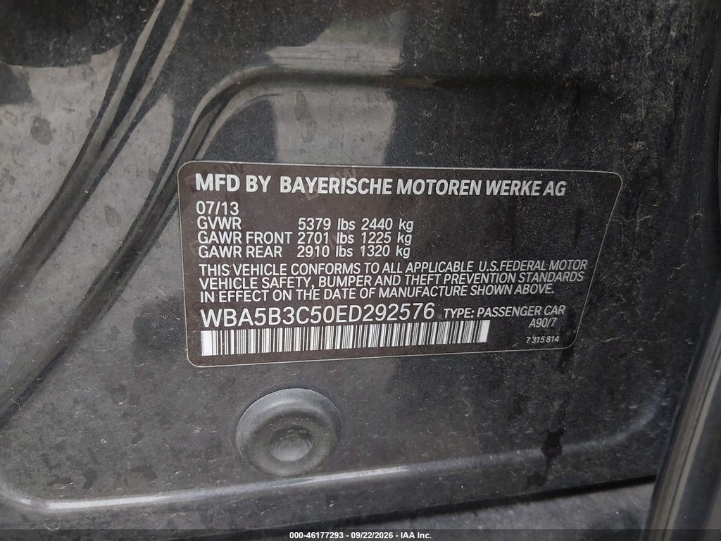 2014 BMW 535I Xdrive photo 9