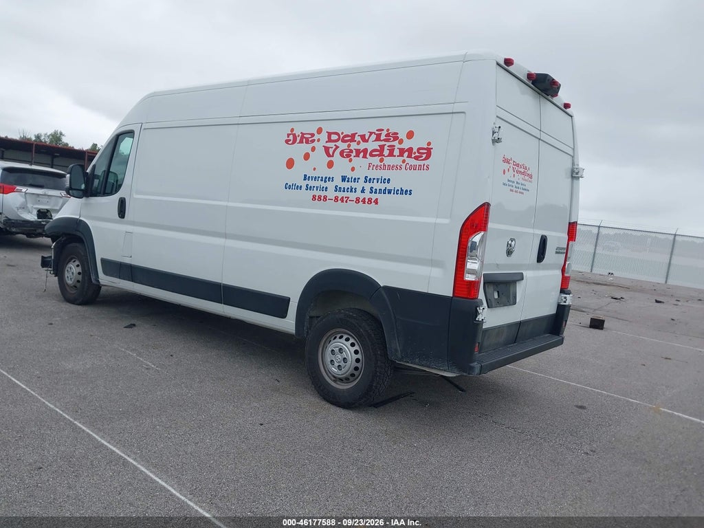 2024 Ram Promaster 2500 Tradesman High Roof 159 WB W/Pass Seat photo 3