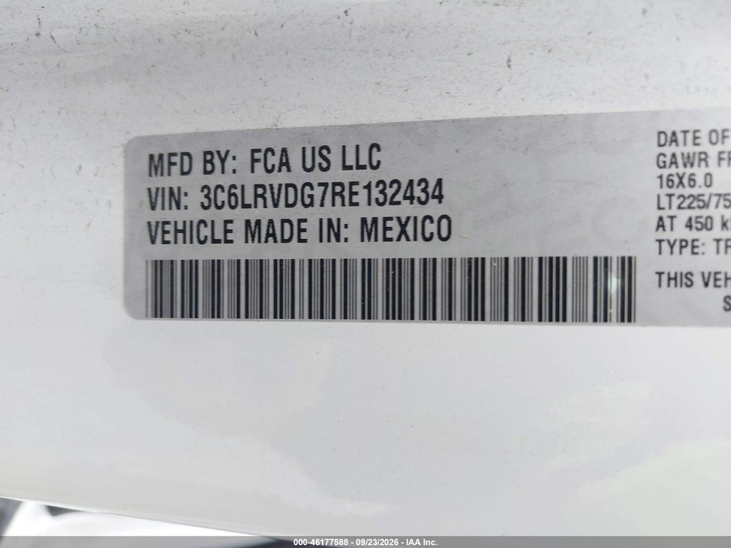 2024 Ram Promaster 2500 Tradesman High Roof 159 WB W/Pass Seat photo 9