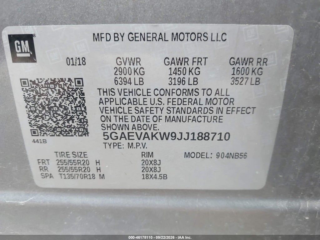 2018 Buick Enclave Essence photo 9