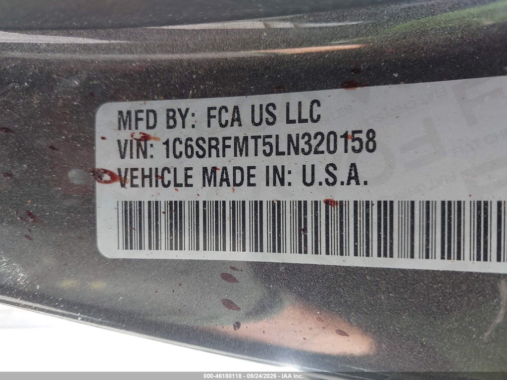 2020 Ram 1500 BIG Horn 4X4 6'4 Box photo 9