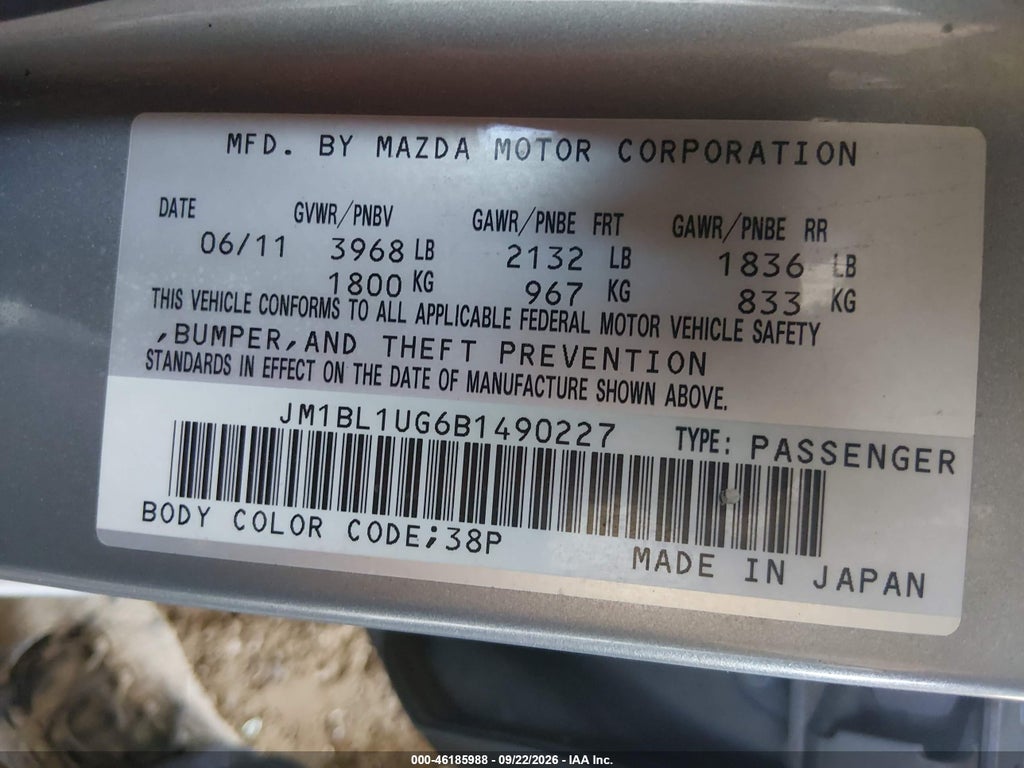 2011 Mazda MAZDA3 I Sport photo 9