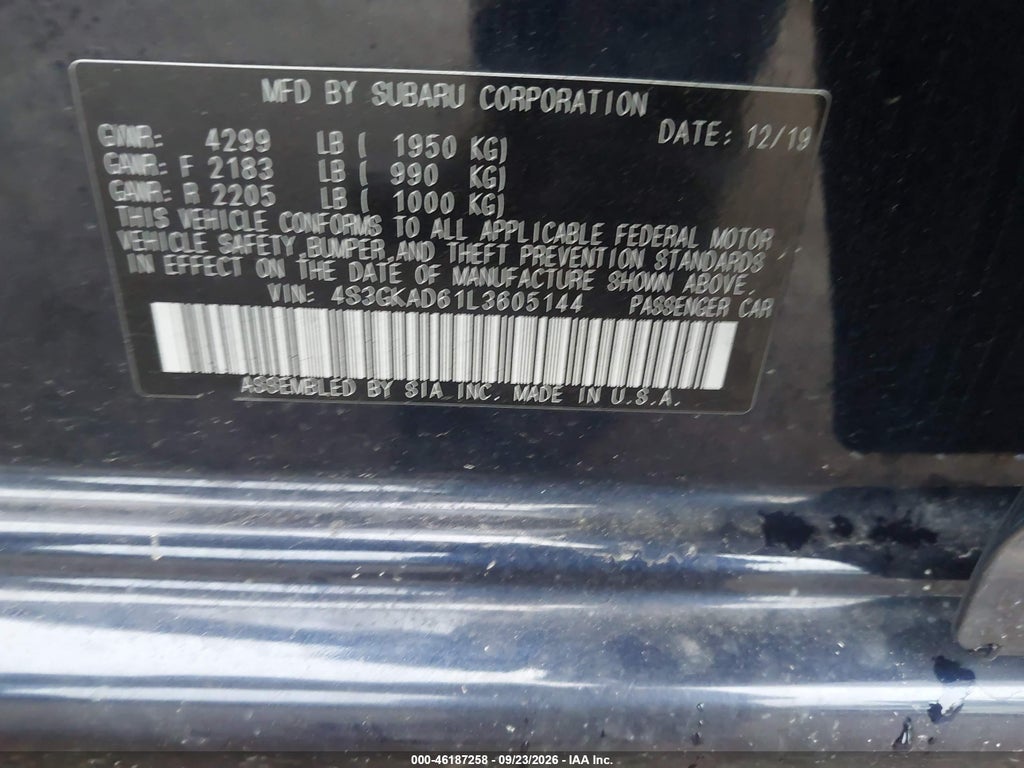 2020 Subaru Impreza Premium photo 9