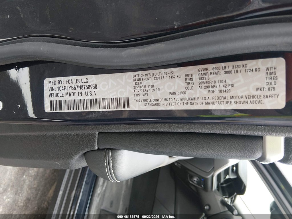 2022 Jeep Grand Cherokee 4XE Limited 4X4 photo 9
