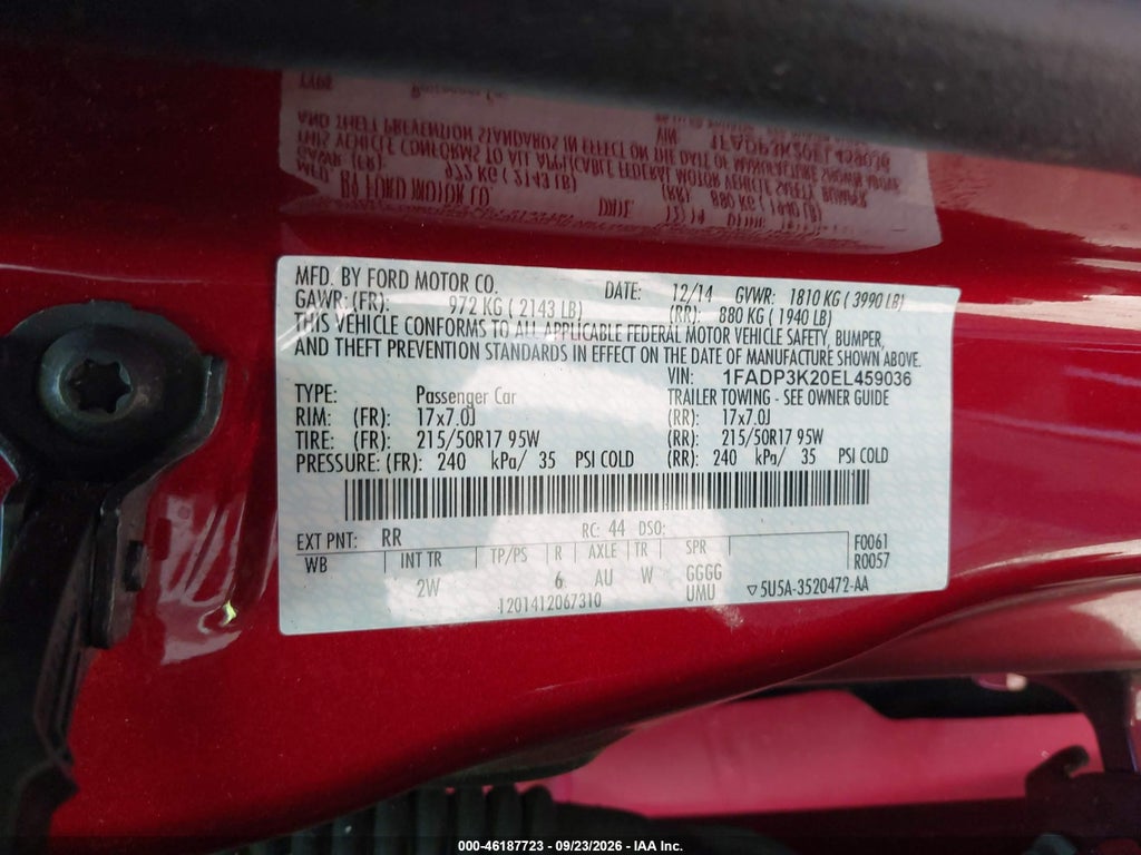 2014 Ford Focus SE photo 9
