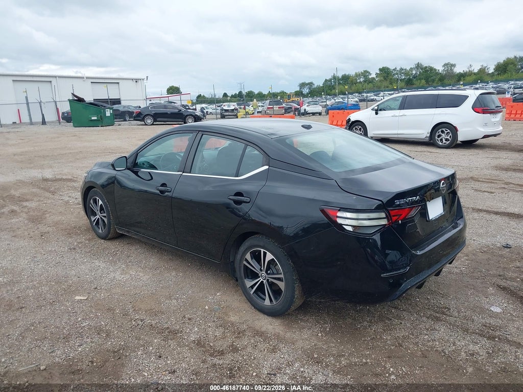 2021 Nissan Sentra SV Xtronic CVT photo 3