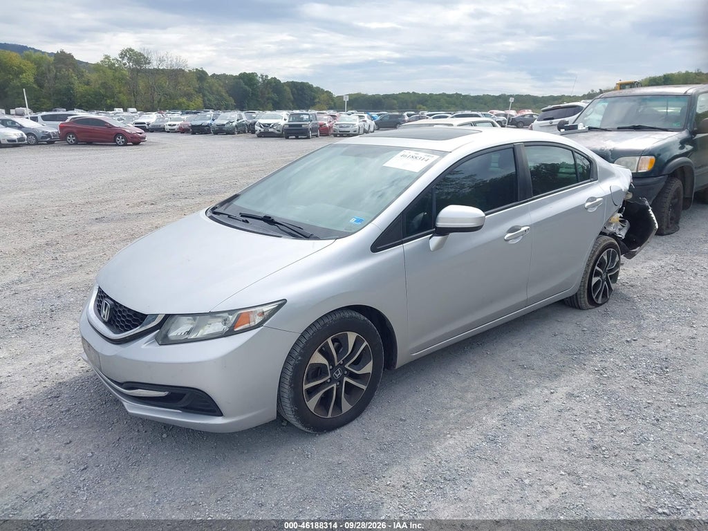 2015 Honda Civic EX photo 2