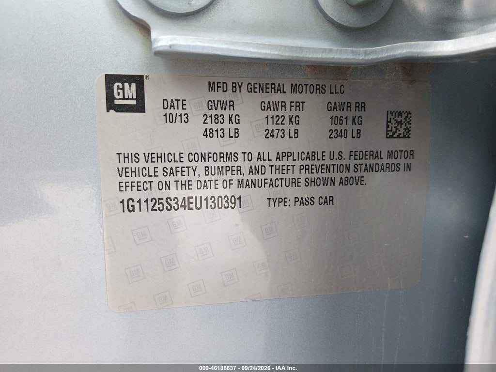 2014 Chevrolet Impala 2LT photo 9