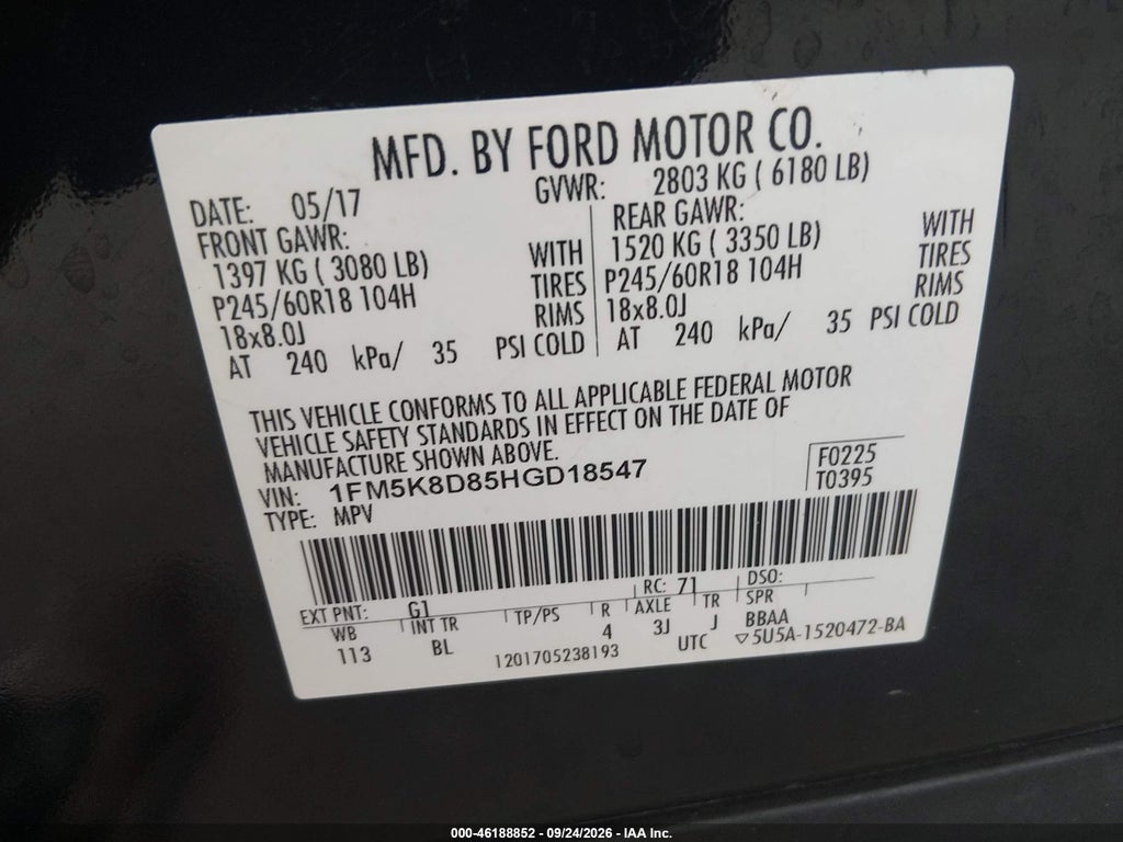 2017 Ford Explorer XLT photo 9