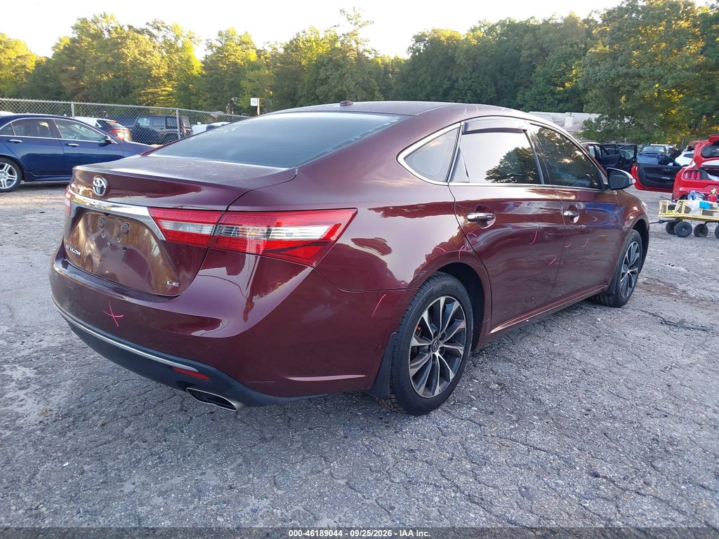 2017 Toyota Avalon XLE Plus photo 4