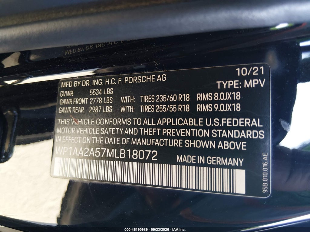 2021 Porsche Macan photo 9