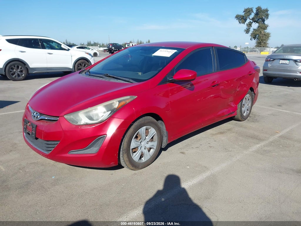 2016 Hyundai Elantra SE photo 2
