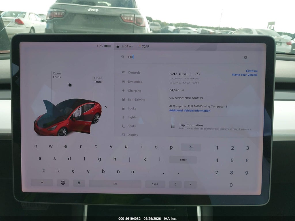 2020 Tesla Model 3 Long Range Dual Motor ALL-Wheel Drive photo 7