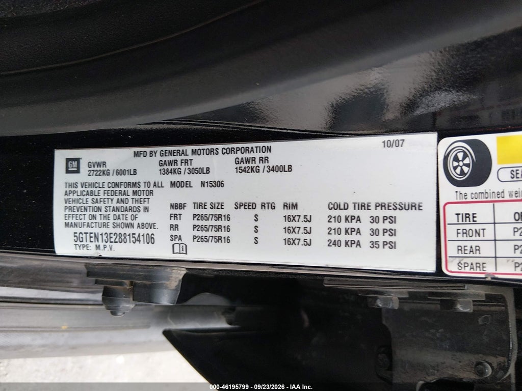 2008 Hummer H3 SUV photo 9