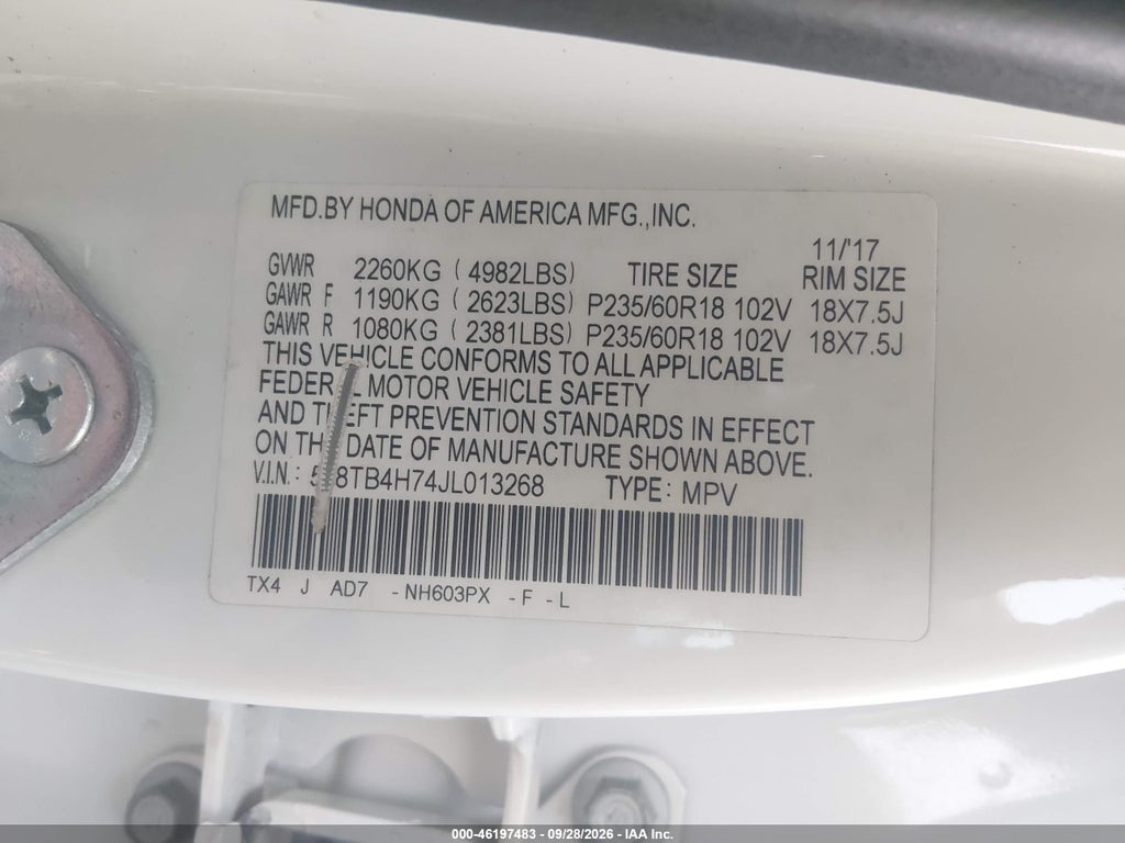 2018 Acura RDX Advance Package photo 9